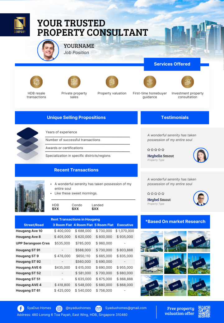 Prospect Presentation for Singapore Property Agents